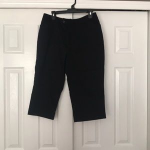 NWT Black Capri Pants